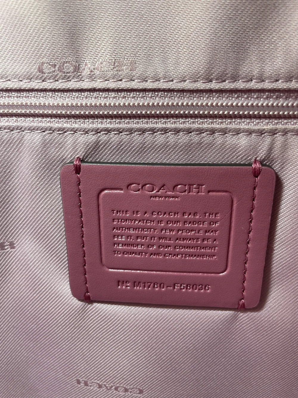 Coach Chelsea Pebbled Leather Hobo Bag in Rose Pink/Pewter F58036